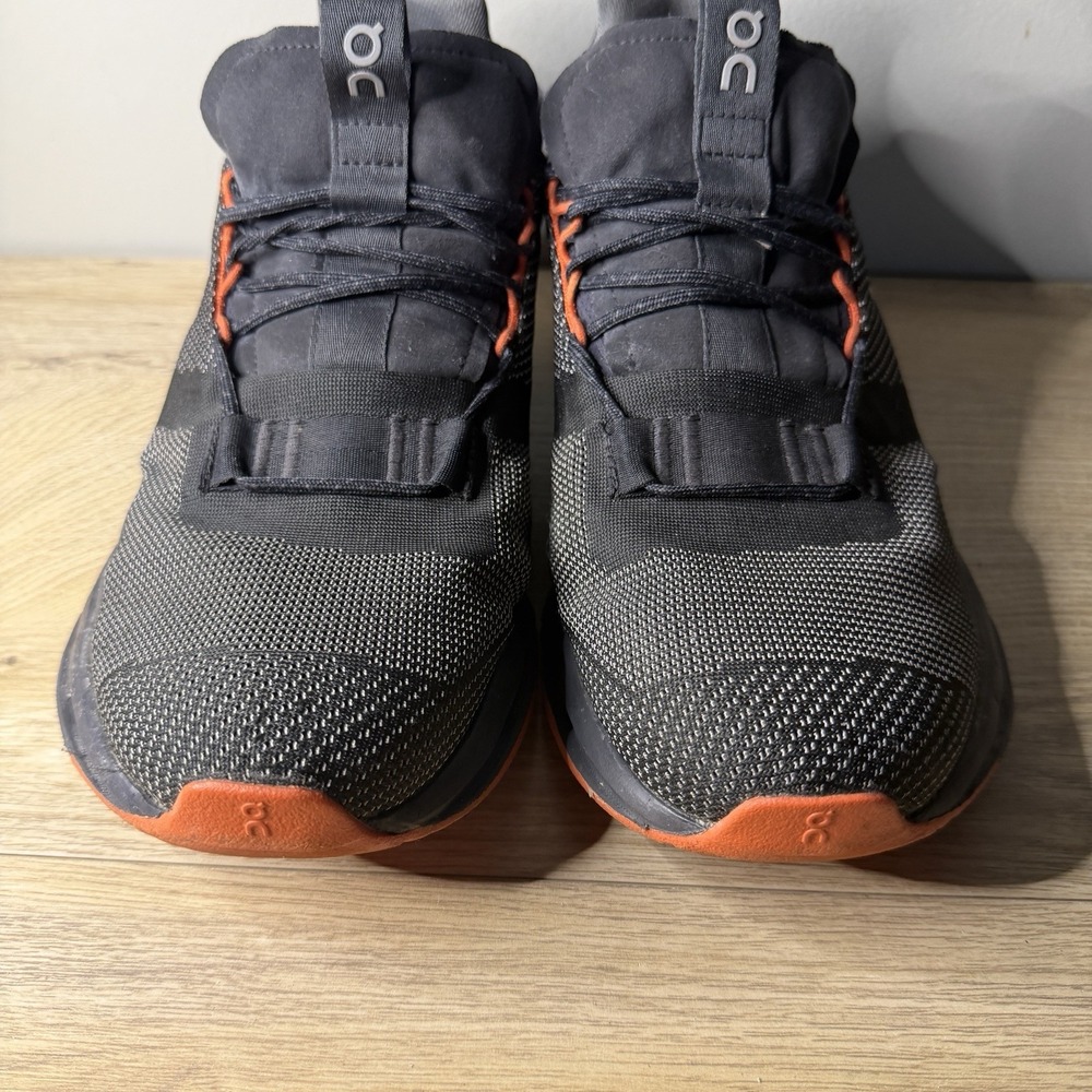 On Cloud Cloudnova Black Eclipse Orange Running S… - image 4